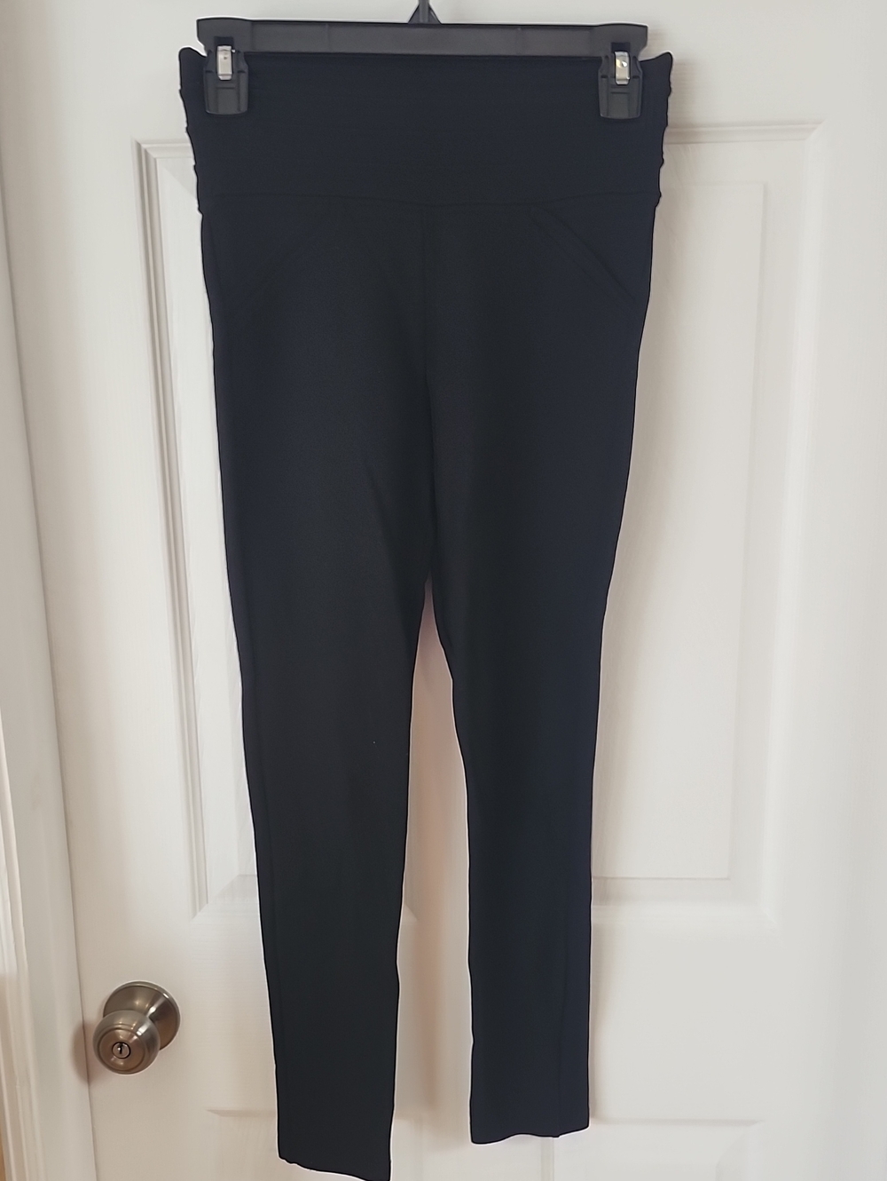 Zara Black High-Waist Leggings